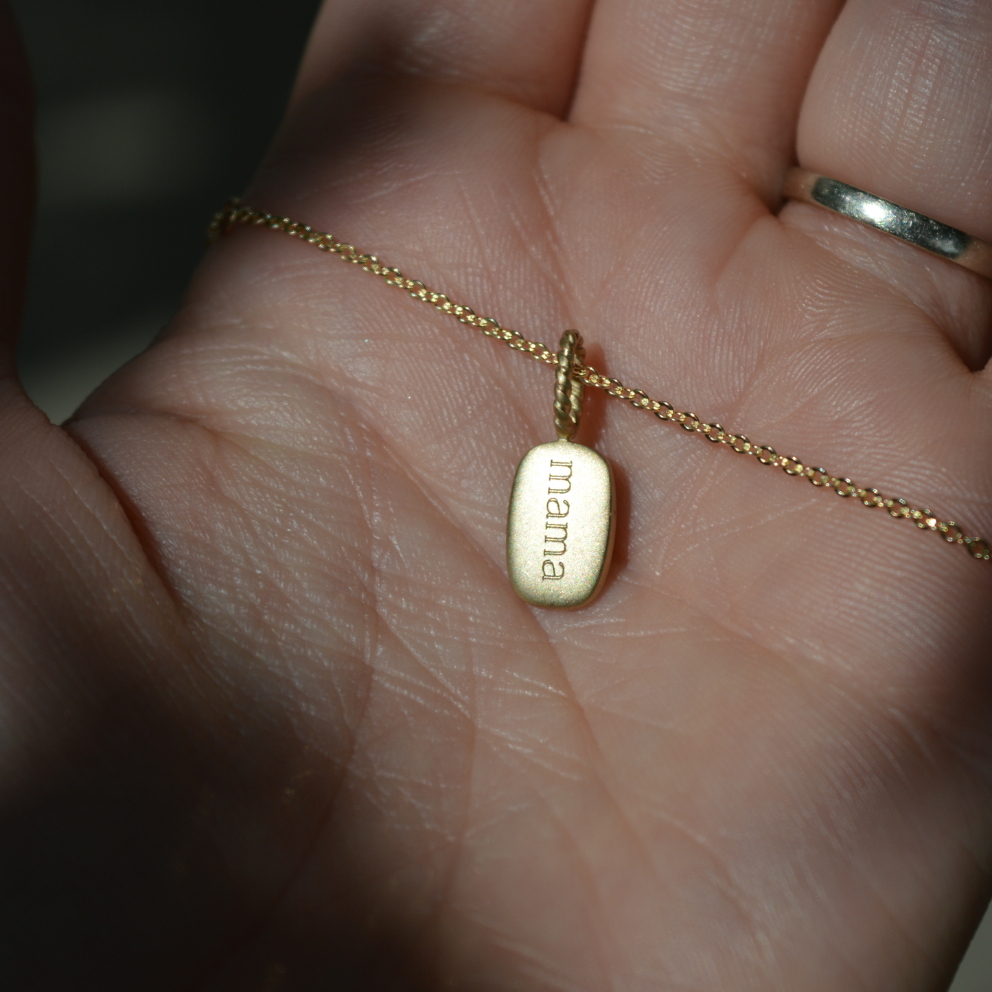 Mama Pendant Necklace