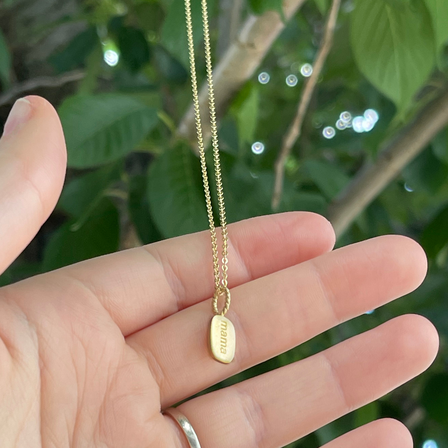 Mama Pendant Necklace