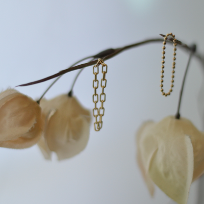 Dainty Ball Chain Ring